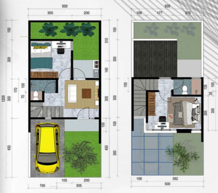 Layout Rumah